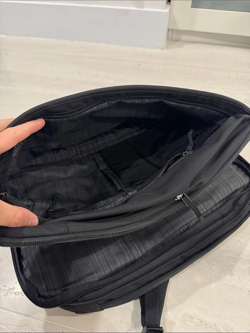 Arc'teryx Blade20 Black Backpack with White Logo